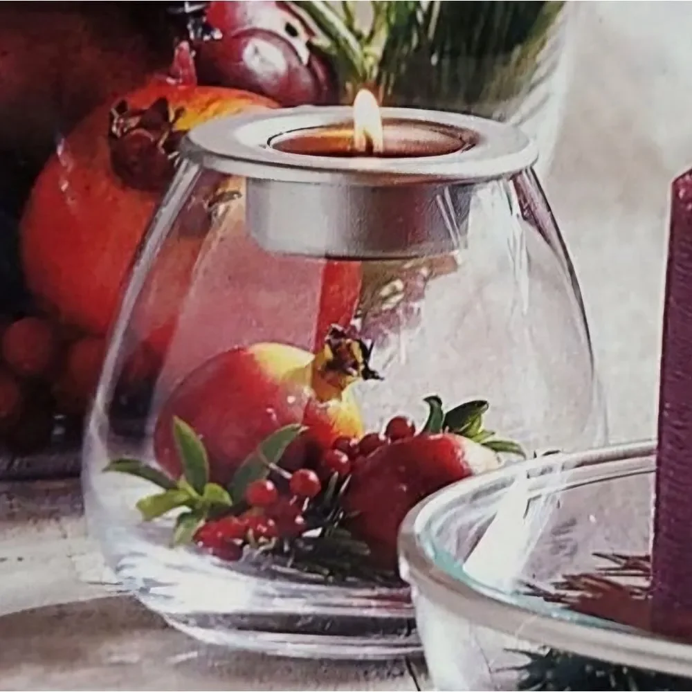 🩵Partylite Clearly Creative Customizable Tealight Candle Holder